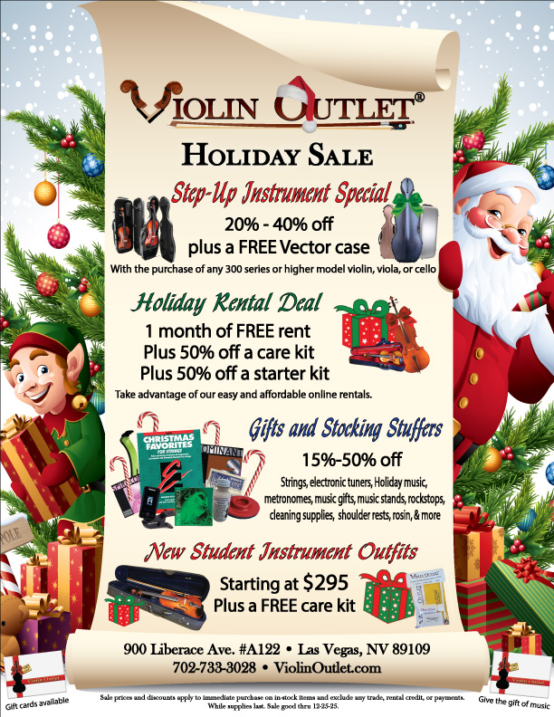 Violin Outlet's Holiday Sale