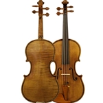 Shop the Hellier Strad Violin with Decorated Ribs at VIolin Outlet