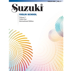 Shop Suzuki Violin School Volume 5 at Violin Outlet