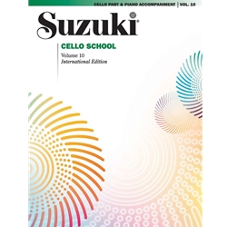 Shop Suzuki Cello School 10 at Violin Outlet