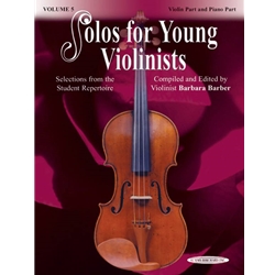 Shop Solos for Young Violinists Volume 5 at Violin Outlet