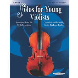 Shop Solos for Young Violists Volume 3 at Violin Outlet